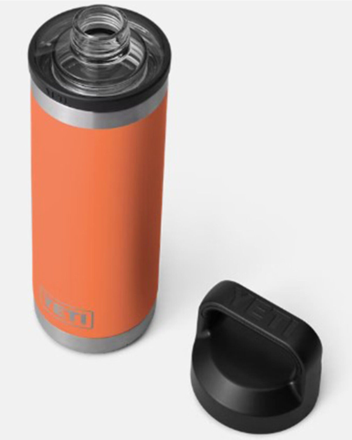 Image #4 - YETI Rambler® Chug Cap 18oz Water Bottle, Light Orange, hi-res