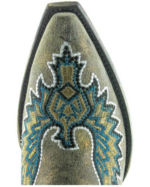 Image #3 - Old Gringo Women's Eagle Stitch Western Boots - Snip Toe, , hi-res