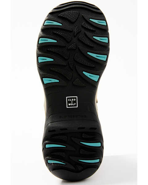 Image #7 - Cleo + Wolf Talon 2 Lace-Up Hiking Boot - Round Toe, Teal, hi-res