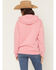 Image #4 - Wrangler Retro Women's Logo Hoodie, Pink, hi-res