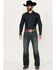 Image #3 - Rock & Roll Denim Men's Double Barrel Medium Vintage Wash Relaxed Bootcut Rigid Jeans, Medium Wash, hi-res