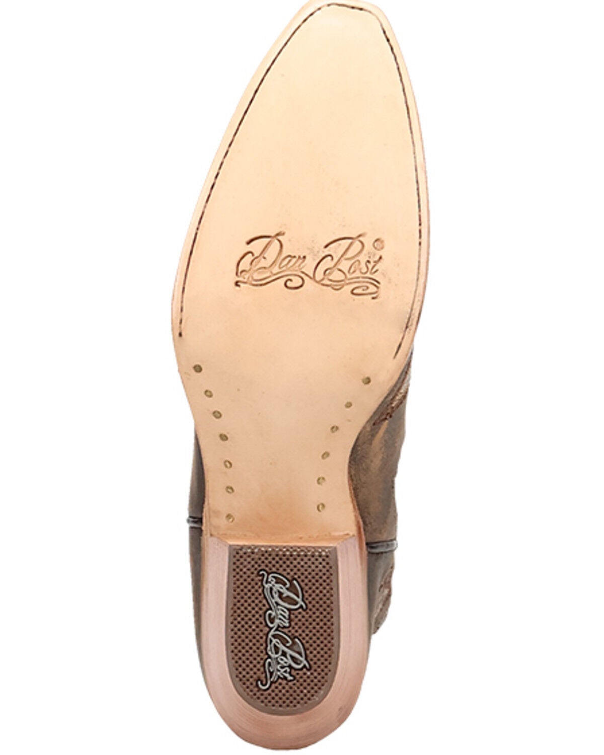 Image #7 - Dan Post Women's Mesa Western Boots - Snip Toe, Honey, hi-res