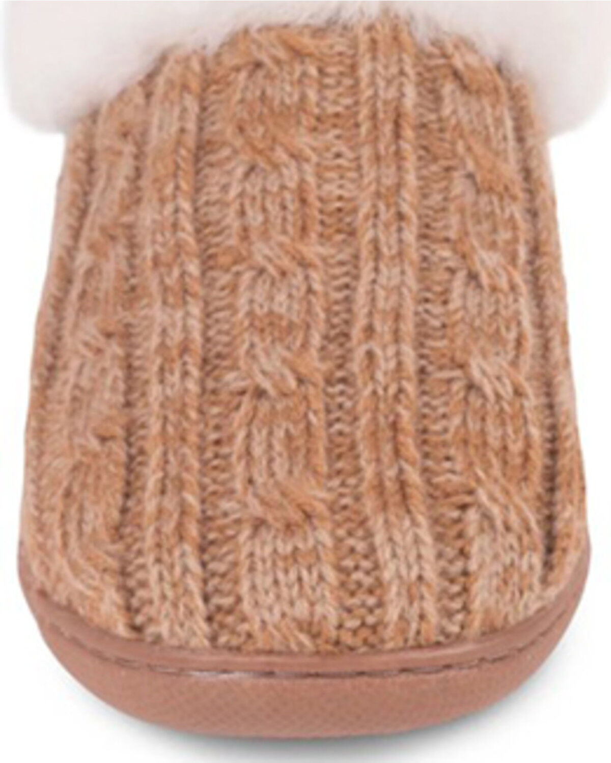 Image #3 - Cloud Nine Women's Crochet Clog Slippers, Chestnut, hi-res