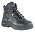 Image #1 - Reebok Women's Trainex 6" Lace-Up Work Boots - Composite Toe, Black, hi-res