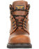 Georgia Boot Men's Giant Revamp Waterproof Work Boots - Steel Toe, Brown, hi-res