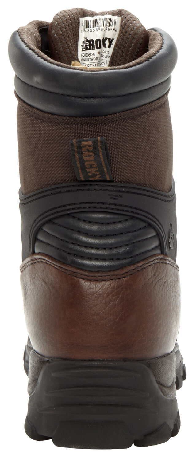 Image #7 - Rocky Men's Sport Utility Pro Waterproof Work Boots - Steel Toe, , hi-res