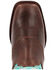 Image #6 - Durango Women's Westward Hickory Western Boots - Square Toe, Brown, hi-res