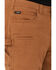Image #2 - Hawx Men's Roscoe Lined Cargo Straight Stretch Canvas Pants, Rust Copper, hi-res