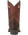 Image #5 - Ariat Boys' Rough Stock Western Boots - Square Toe, Brown, hi-res