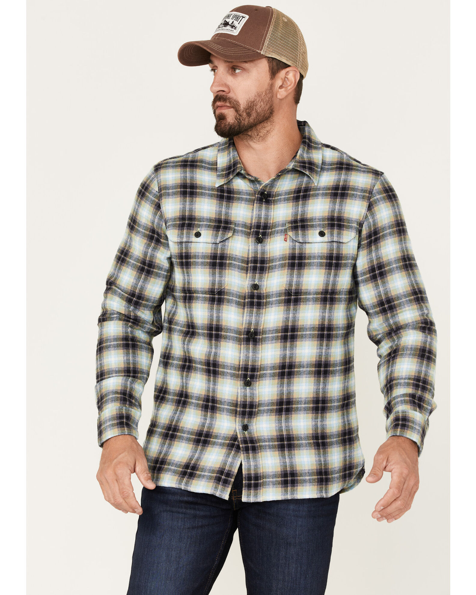 Levi's button online down shirt