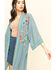 Johnny Was Women's Blue Summer Kimono, Light Blue, hi-res