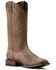 Image #1 - Ariat Men's Sting Western Boots - Broad Square Toe, Brown, hi-res