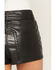 Image #4 - Show Me Your Mumu Women's High Rise Asher Faux Leather Belted Shorts, Black, hi-res