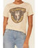 Image #3 - Paramount Network’s Yellowstone Women's Dutton Ranch Steerhead Graphic Short Sleeve Tee, Ivory, hi-res