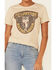 Image #3 - Paramount Network’s Yellowstone Women's Dutton Ranch Steerhead Graphic Short Sleeve Tee , Ivory, hi-res