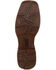Image #8 - Durango Men's Rebel Western Performance Boots - Broad Square Toe, Coffee, hi-res