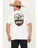 Image #1 - Hooey Men's Cheyenne Short Sleeve Graphic T-Shirt, White, hi-res