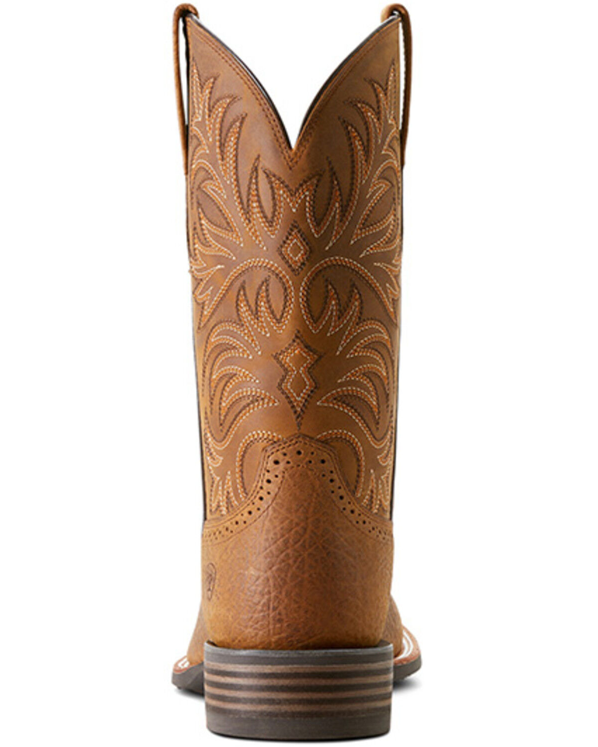 Image #3 - Ariat Men's Oakwood Distressed Western Boots - Broad Square Toe, Brown, hi-res