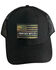 Image #3 - Howitzer Men's Camo Flag Logo Patch Ball Cap, Black, hi-res