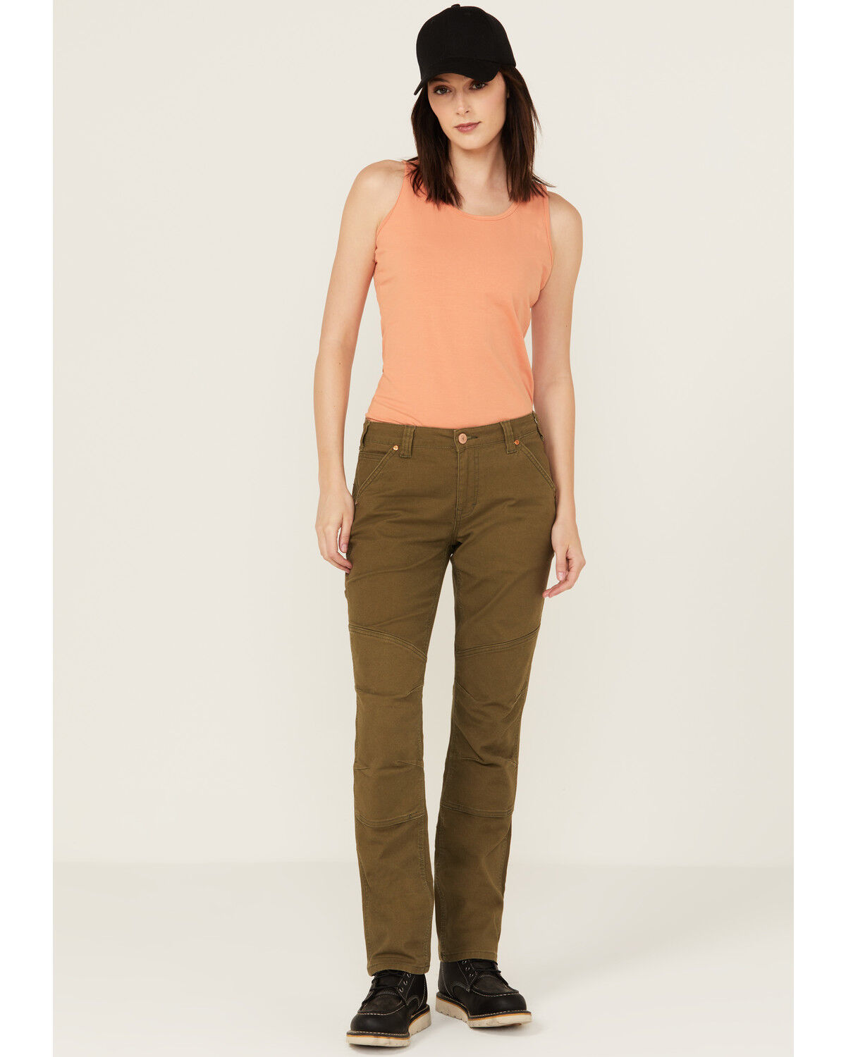 Image #1 - Dovetail Workwear Women's Go To Work Pants, Green, hi-res