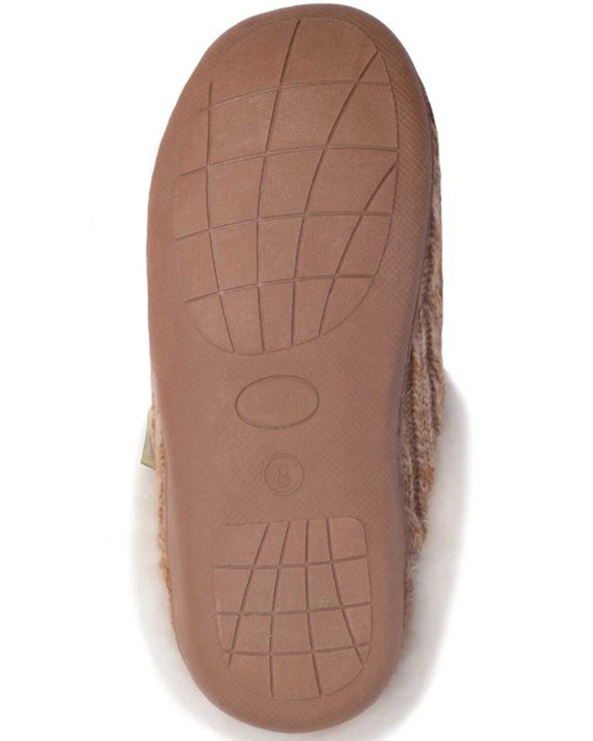 Image #6 - Cloud Nine Women's Crochet Clog Slippers, Chestnut, hi-res