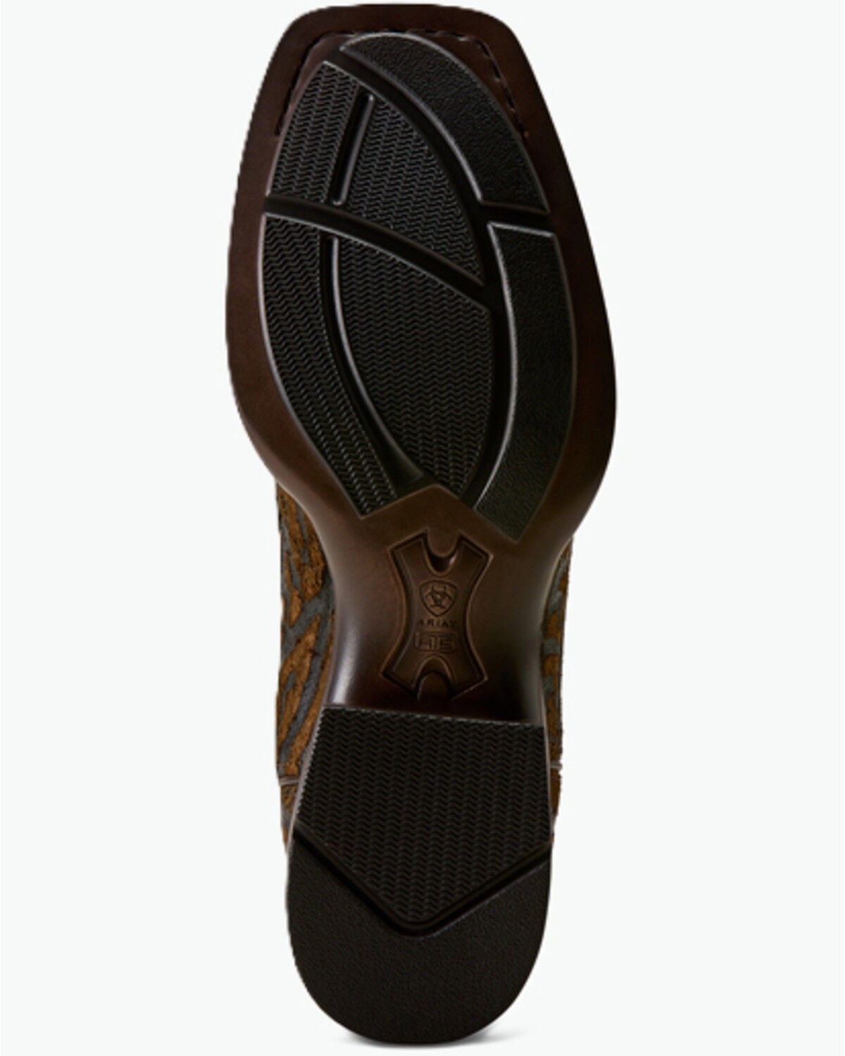 Image #5 - Ariat Men's Redcliff Performance Western Boots - Broad Square Toe, Brown, hi-res