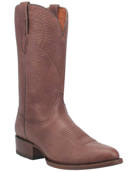 Dan Post Men's Pike Western Boots - Medium Toe , Brown, hi-res