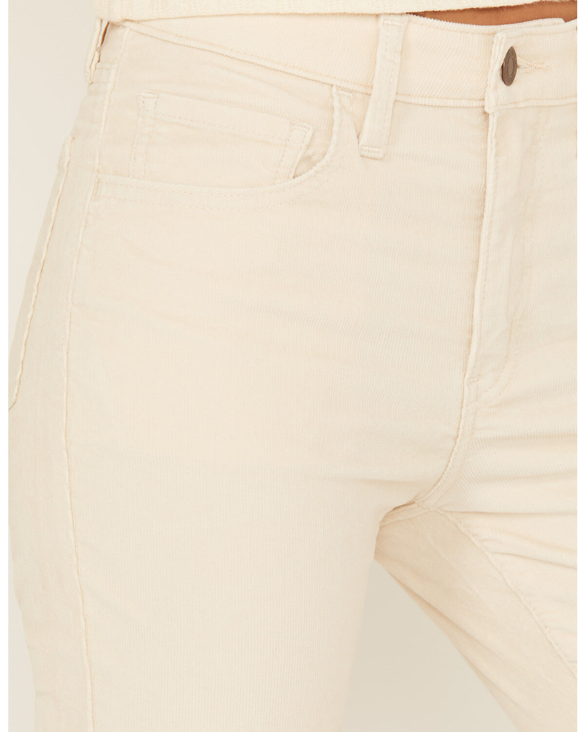 Image #2 - Levi's Women's High Rise 725 Corduroy Bootcut Stretch Jeans, White, hi-res