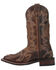 Image #3 - Laredo Women's Charli Performance Western Boots - Broad Square Toe, Distressed Brown, hi-res