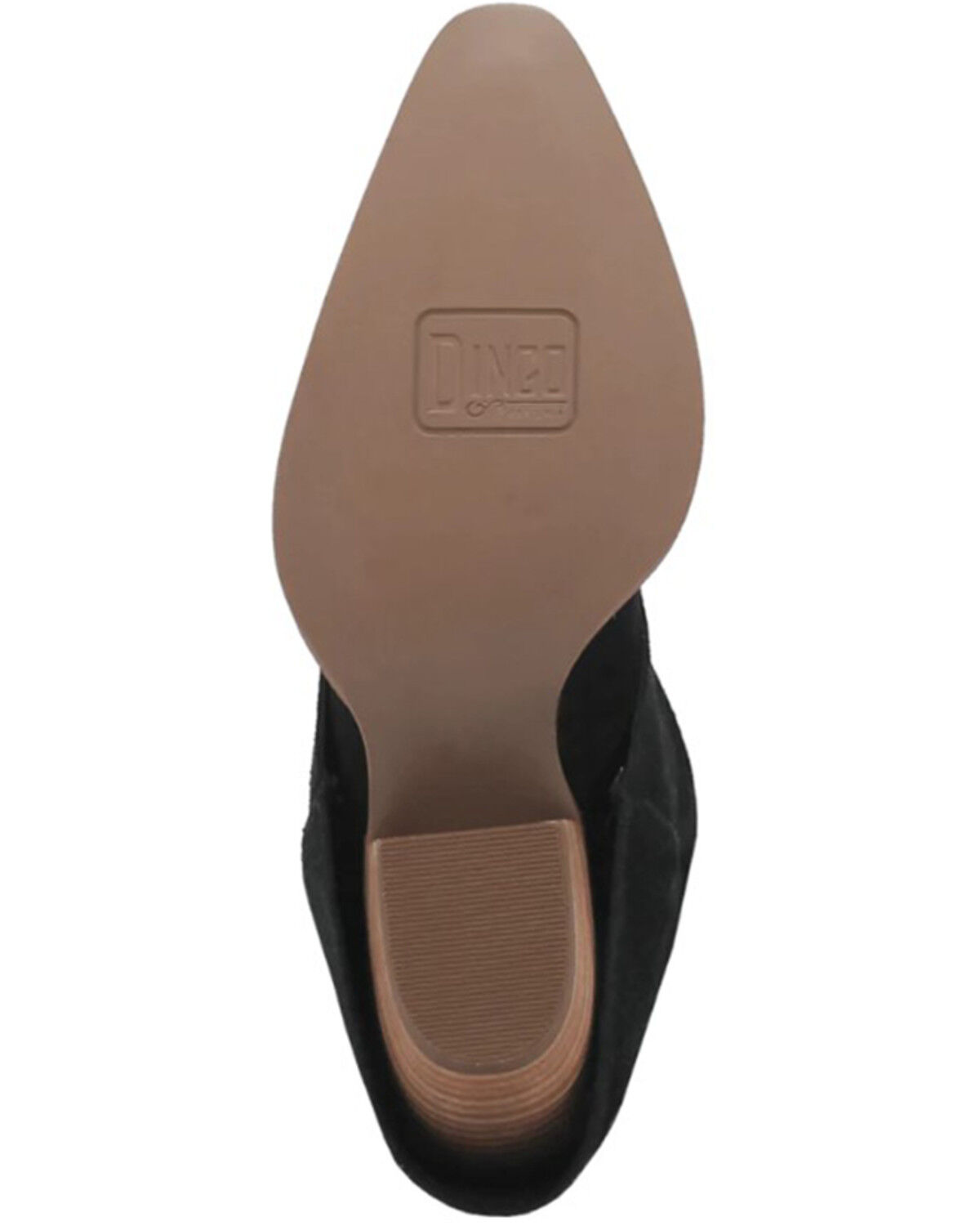 Image #7 - Dingo Women's Spirit Trail Fringe Tall Western Boots - Round Toe, Black, hi-res