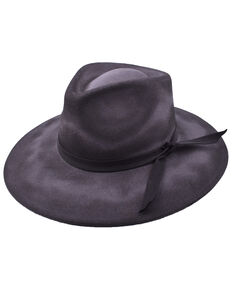 ále by Alessandra Women's Grey Peyton Wool Felt Hat , Grey, hi-res