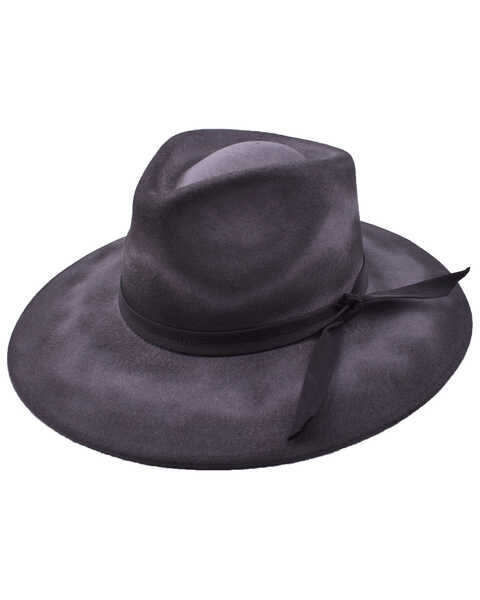 ále by Alessandra Women's Gray Peyton Wool Felt Hat , Grey, hi-res