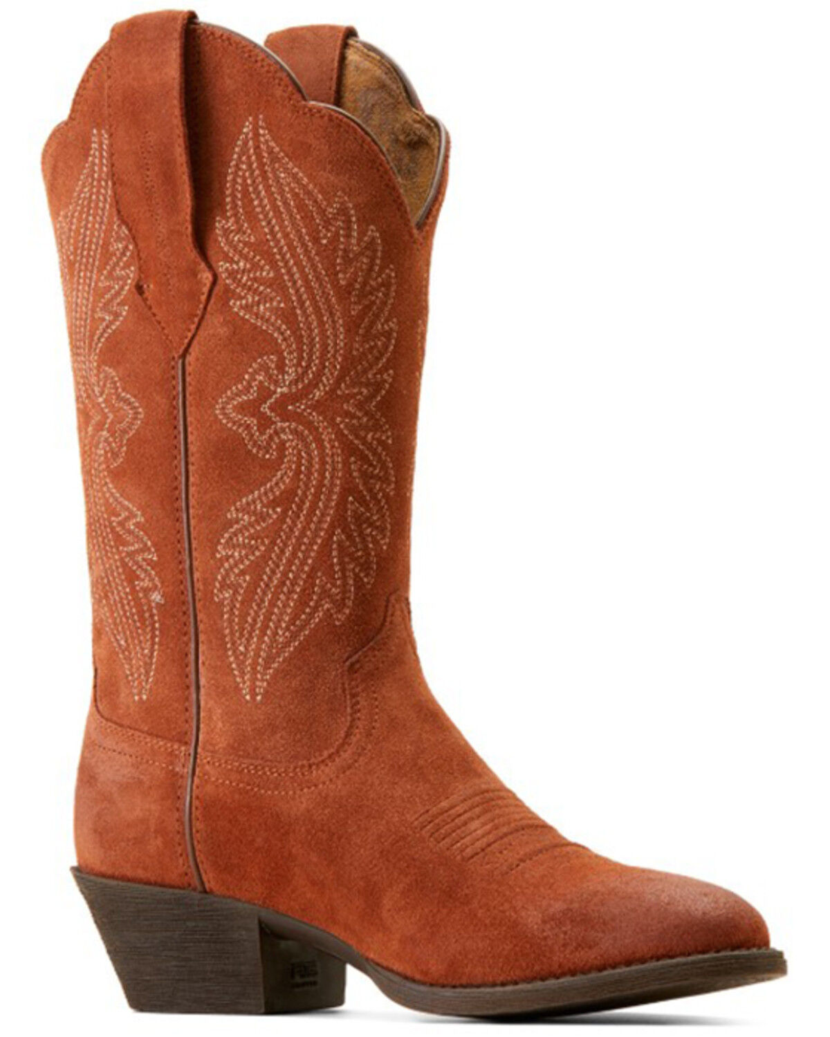 Image #1 - Ariat Women's Heritage Stretch Fit Western Boots - Round Toe, Brown, hi-res
