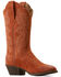 Image #1 - Ariat Women's Heritage Stretch Fit Western Boots - Round Toe, Brown, hi-res