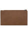 Image #2 - Wrangler Women's Sherpa Southwestern Print Canvas Clutch, Brown, hi-res