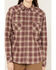 Image #3 - Ariat Women's Oakley FR Long Sleeve Plaid Print Snap Work Shirt, Beige, hi-res