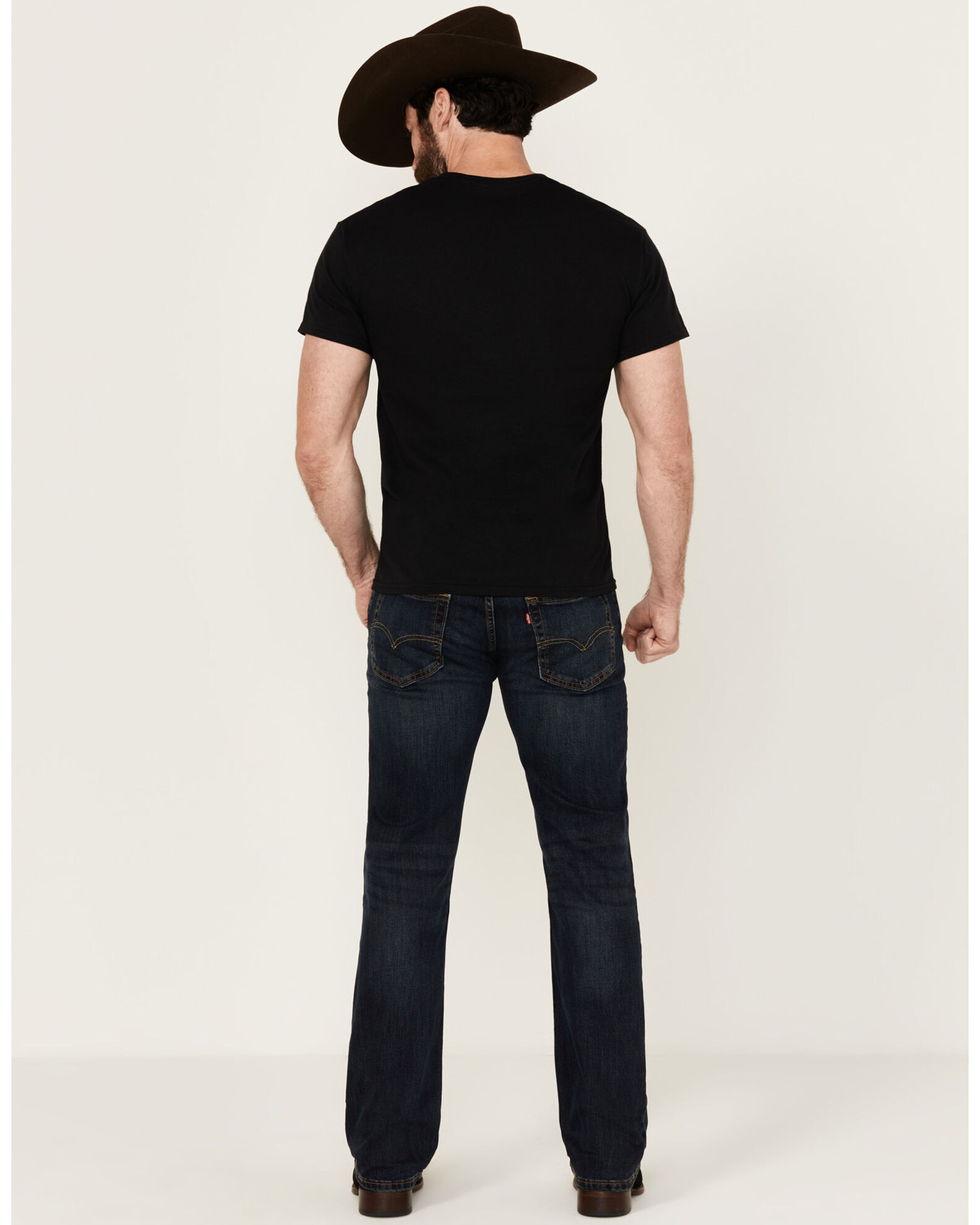Product Name: Levi's Men's 527 Sequoia Dark Wash Slim Bootcut Stretch Denim  Jeans