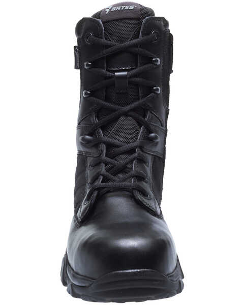 Image #5 - Bates Men's GX-8 Waterproof Work Boots - Composite Toe, Black, hi-res