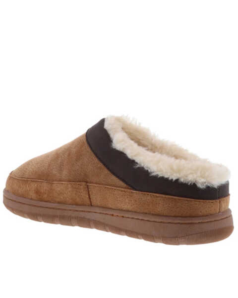 Lamo Footwear Men's Julian Clog Slippers - Round Toe, Chestnut, hi-res