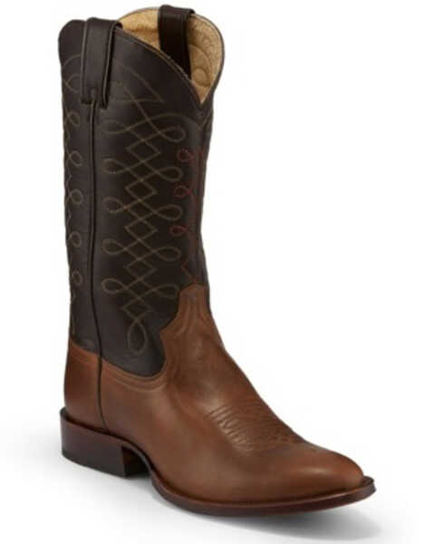 Image #1 - Tony Lama Men's Patron Fossil Western Boots - Round Toe, Tan, hi-res
