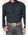 Image #3 - Ariat Men's Kodi Plaid Print Long Sleeve Button Down Shirt, Black, hi-res