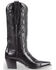 Image #2 - Dan Post Women's Polished Western Boots - Snip Toe, Black, hi-res