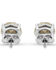 Montana Silversmiths Women's Gleaming Twilight Earrings, Silver, hi-res
