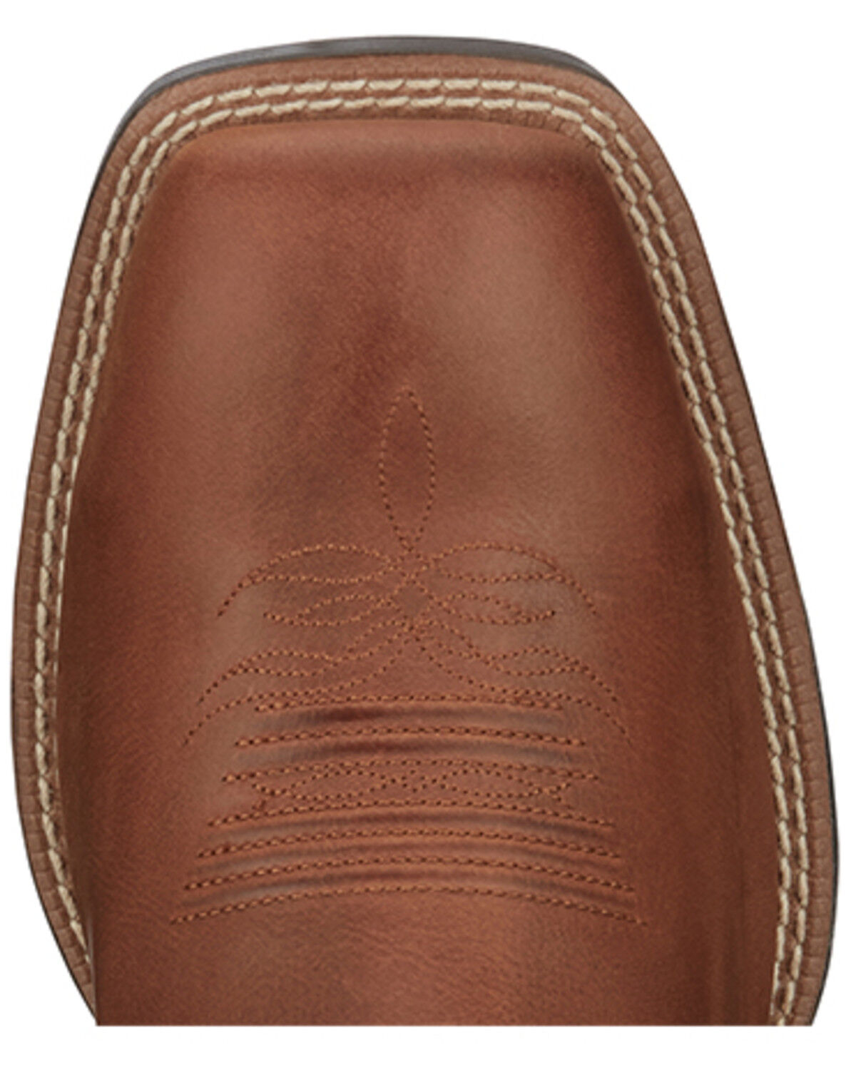 Image #6 - Justin Men's Canter Work Boots - Steel Toe, Brown, hi-res