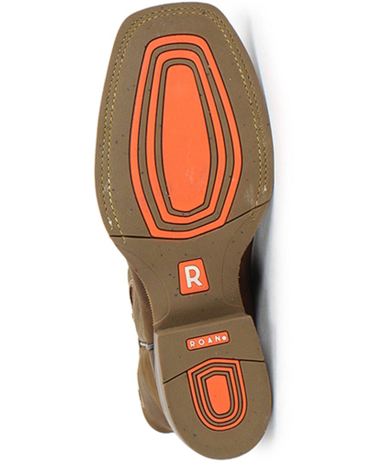 Image #4 - Roan by Bed Stu Men's Satire Western Boots - Broad Square Toe, Tan, hi-res