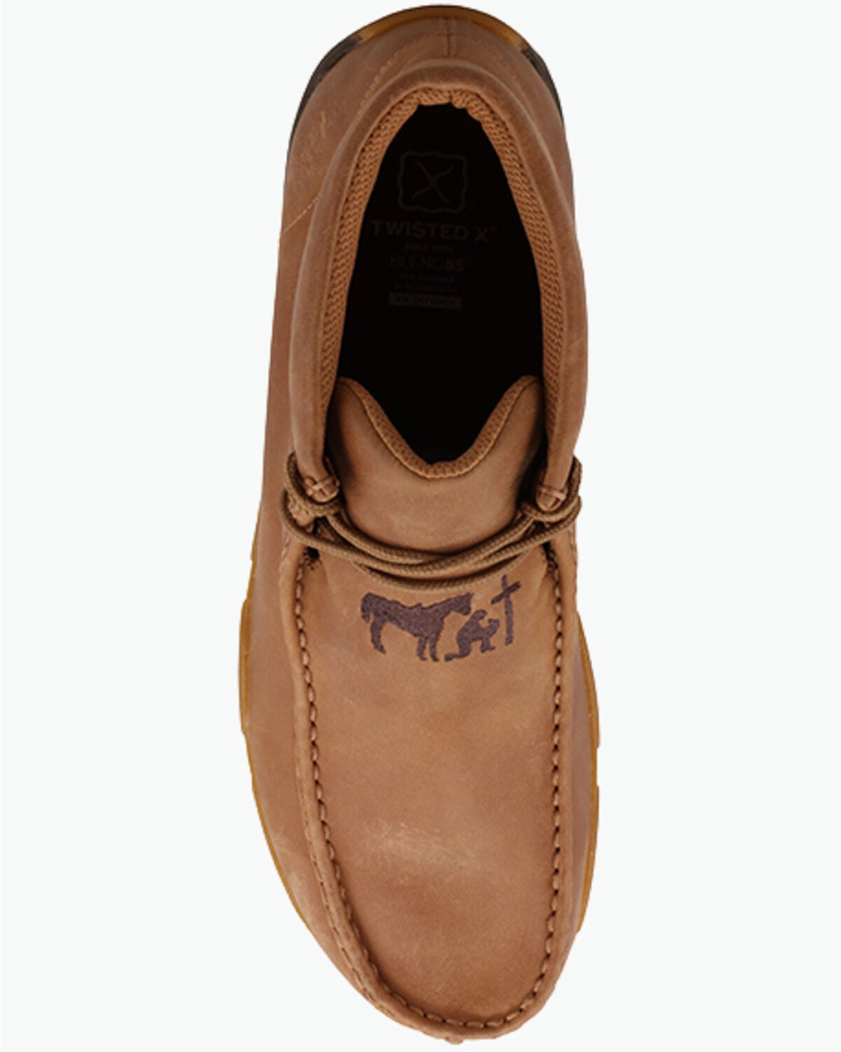 Image #6 - Twisted X Men's Chukka Driving Mocs, Pecan, hi-res