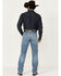 Image #3 - Cinch Men's White Label Medium Stonewash Relaxed Straight Stretch Performance Denim Jeans, Medium Wash, hi-res