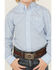 Image #2 - Wrangler Boys' Dotted Long Sleeve Button-Down Stretch Western Shirt, Blue, hi-res