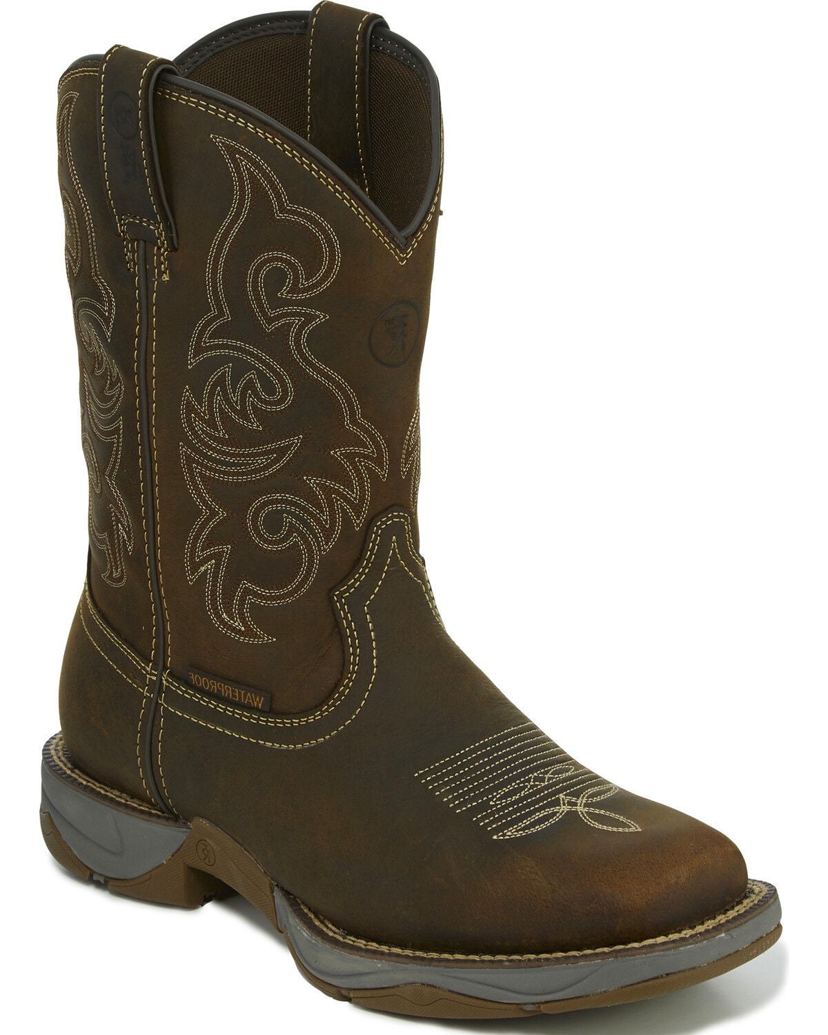 Tony Lama Men's Junction Waterproof Boots - Square Toe, Brown, hi-res