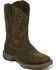 Image #1 - Tony Lama Men's Junction Waterproof Boots - Square Toe , Brown, hi-res